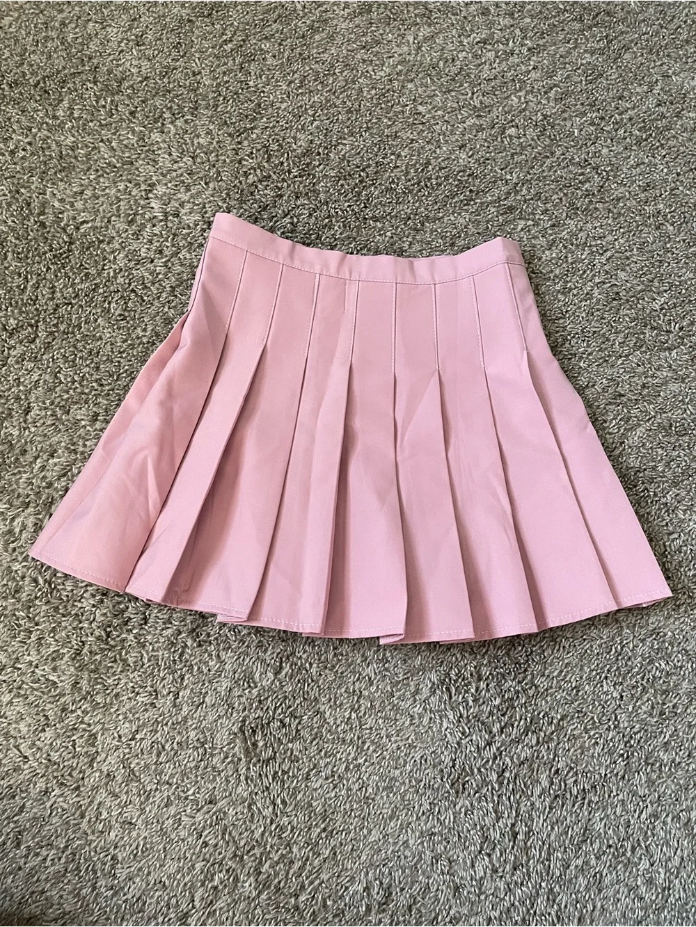 Princess Polly Pink Pleated Mini Skirt Size 4